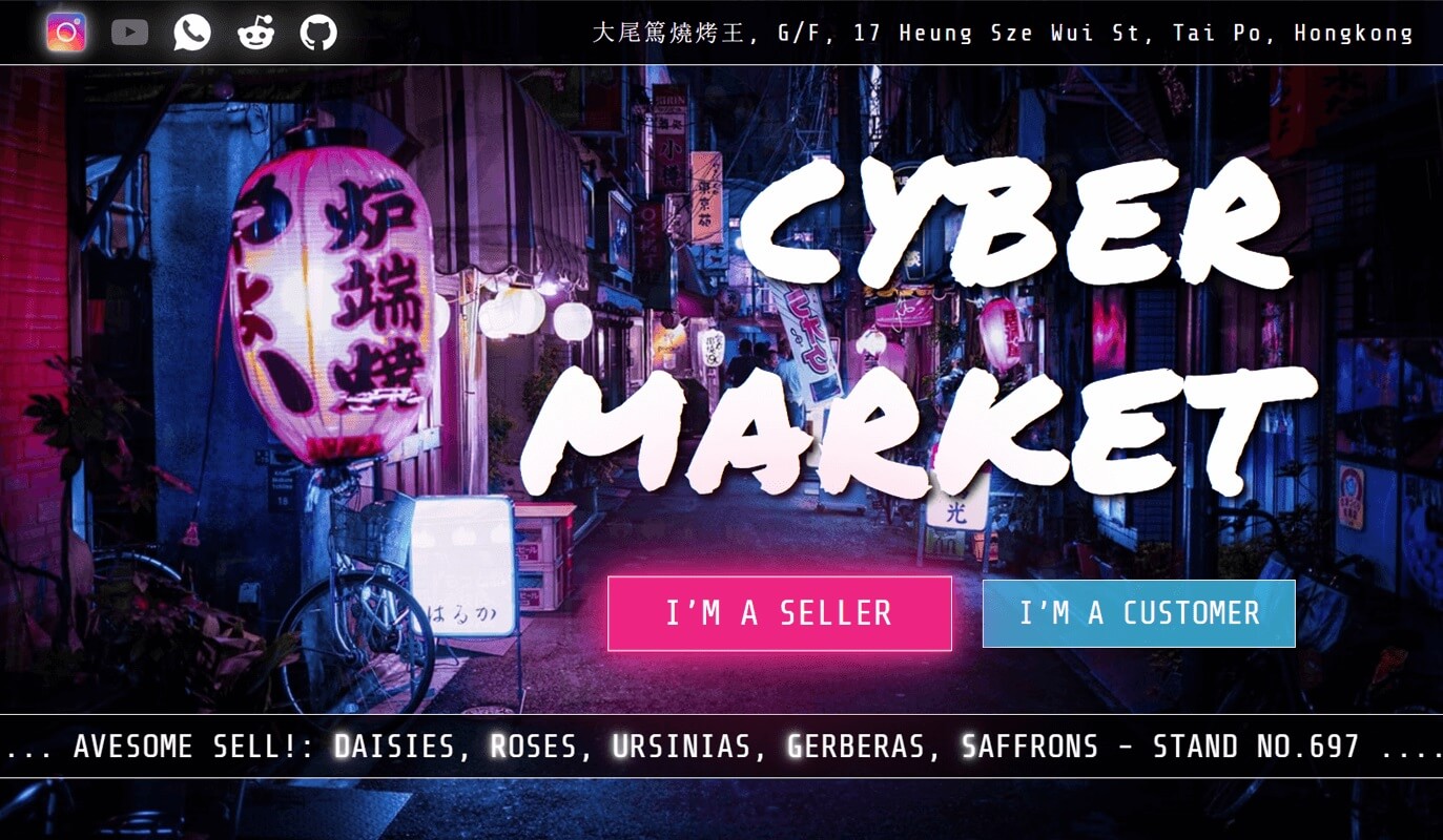 Cyber Market project.